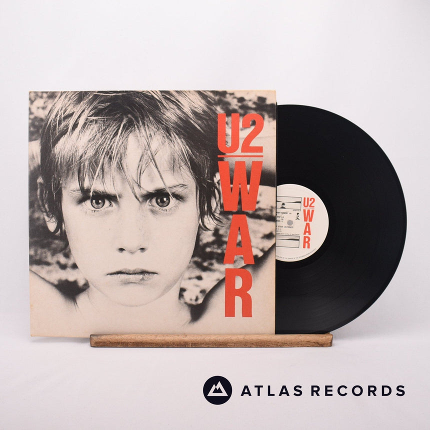 U2 War LP Vinyl Record - Front Cover & Record