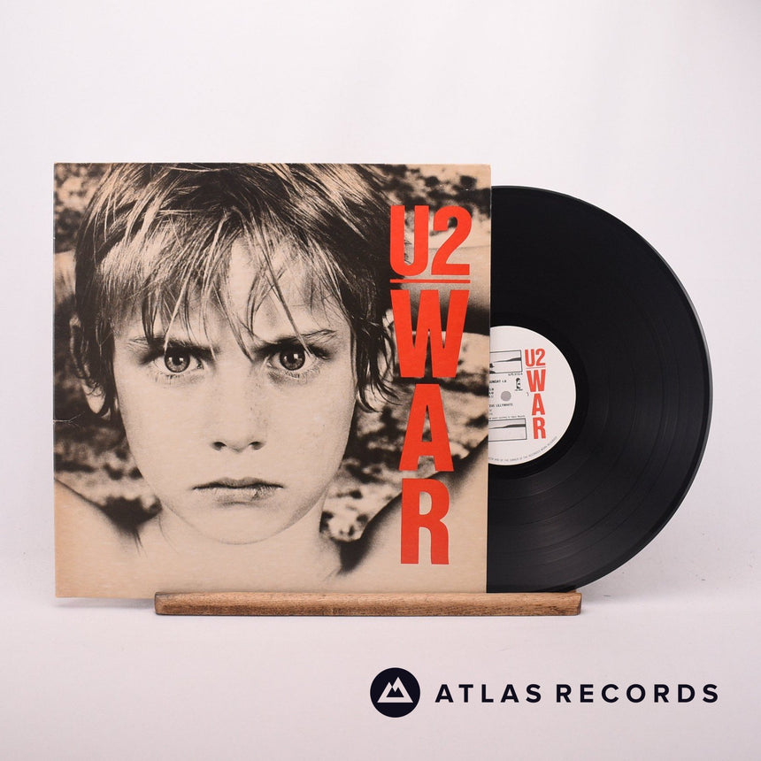 U2 War LP Vinyl Record - Front Cover & Record