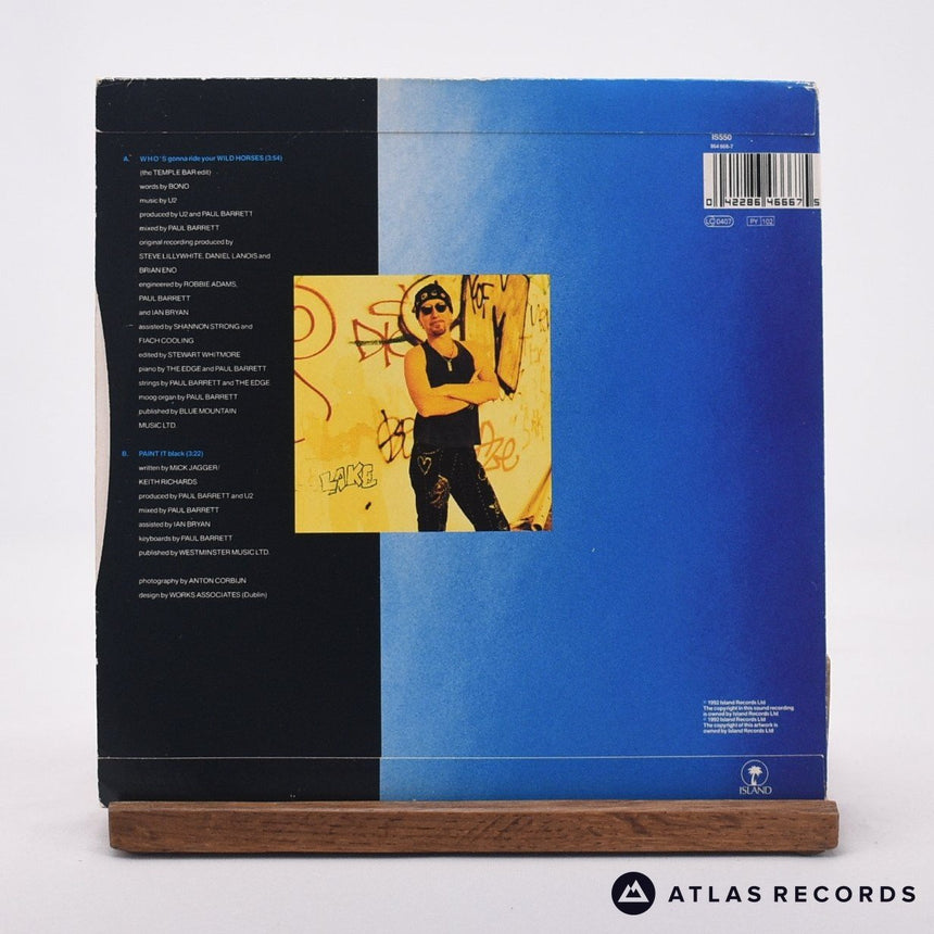 U2 - Who's Gonna Ride Your Wild Horses - 7" Vinyl Record - VG+/VG+