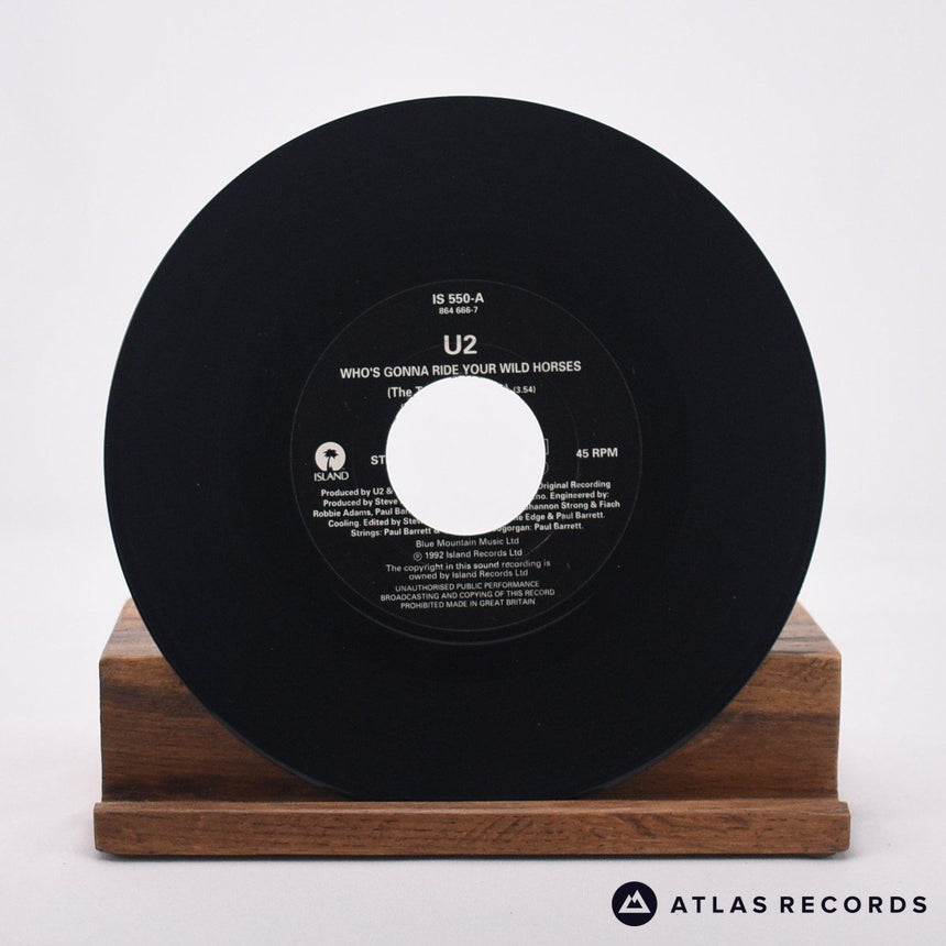 U2 - Who's Gonna Ride Your Wild Horses - 7" Vinyl Record - VG+/VG+