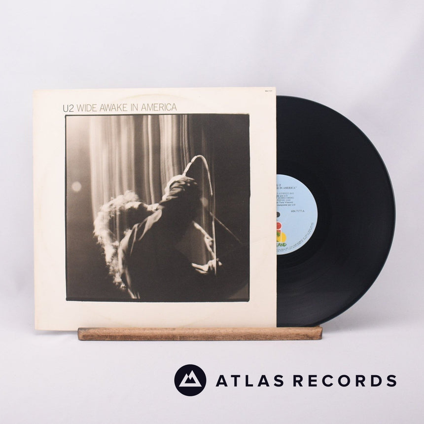 U2 Wide Awake In America 12" Vinyl Record - Front Cover & Record