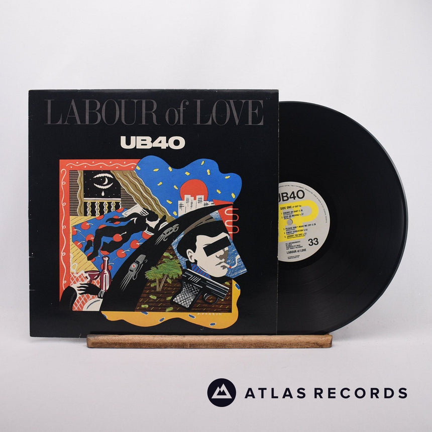 UB40 Labour Of Love LP Vinyl Record - Front Cover & Record