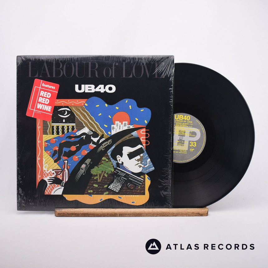 UB40 Labour Of Love LP Vinyl Record - Front Cover & Record