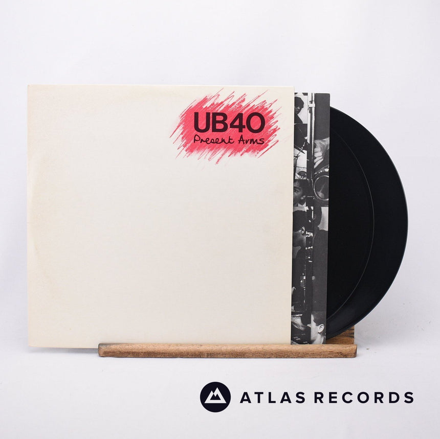 UB40 Present Arms LP + 12" Vinyl Record - Front Cover & Record