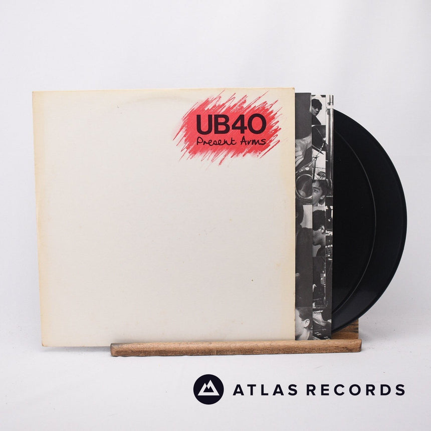 UB40 Present Arms LP + 12" Vinyl Record - Front Cover & Record