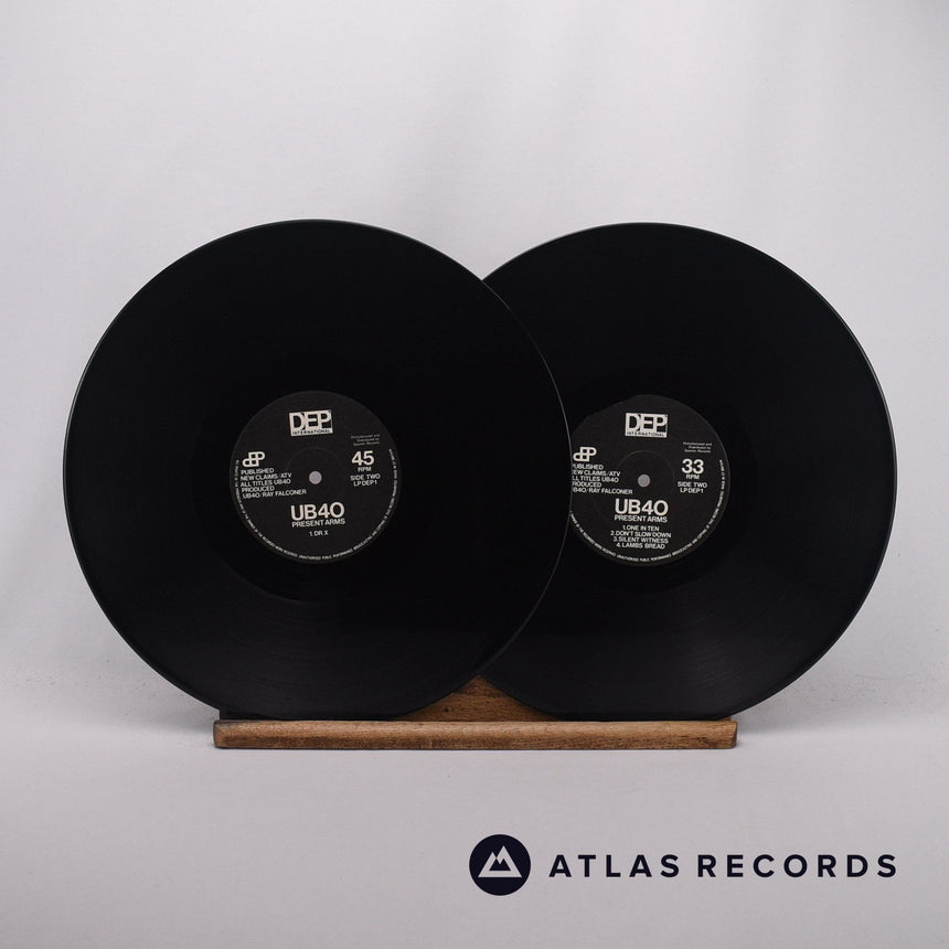 UB40 - Present Arms - Damont LP + 12" Vinyl Record - VG+/VG+