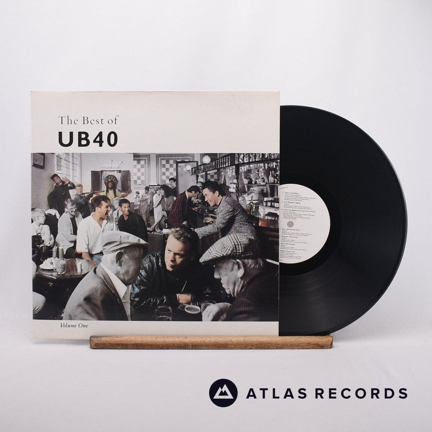 UB40 The Best Of UB40 - Volume One LP Vinyl Record - Front Cover & Record