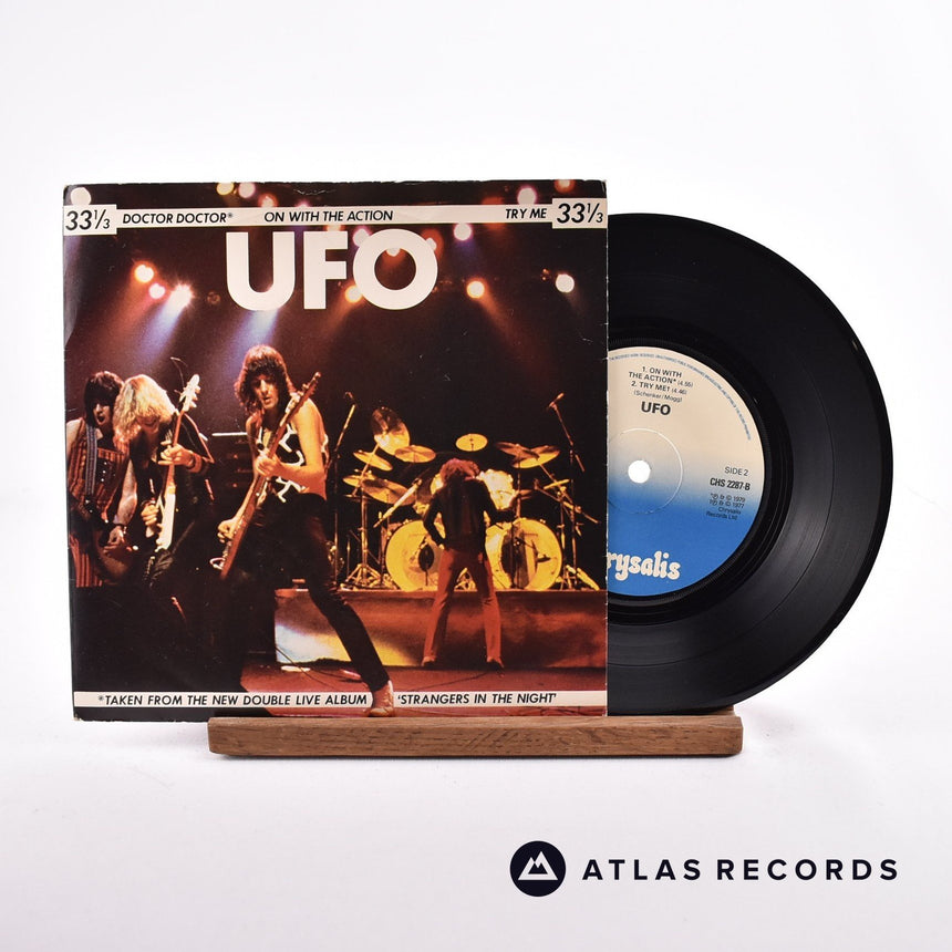 UFO Doctor Doctor 7" Vinyl Record - Front Cover & Record