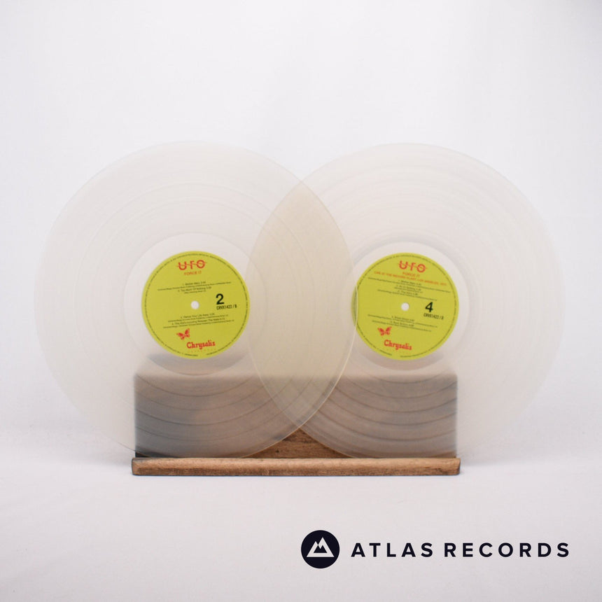 UFO - Force It - Clear Deluxe Edition Limited Edition 2 x LP Vinyl Record