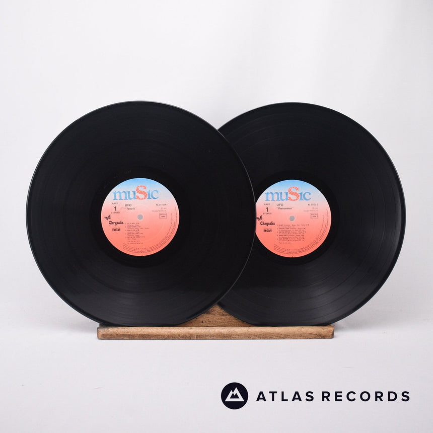 UFO - Force-It , Phenomenon - A B C1 D 2 x LP Vinyl Record - EX/EX