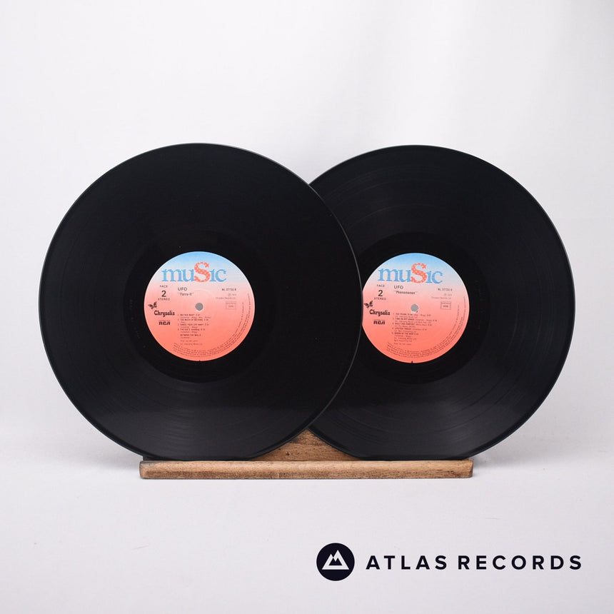 UFO - Force-It , Phenomenon - A B C1 D 2 x LP Vinyl Record - EX/EX