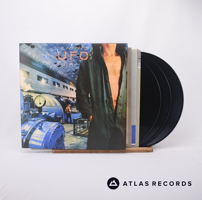 UFO Lights Out 3 x LP Vinyl Record - Front Cover & Record