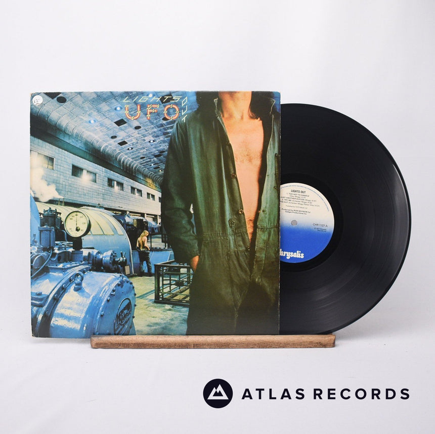 UFO Lights Out LP Vinyl Record - Front Cover & Record
