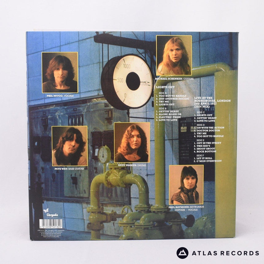 UFO - Lights Out - 180G Deluxe Edition A B C D E F 3 x LP Vinyl Record - NM/EX