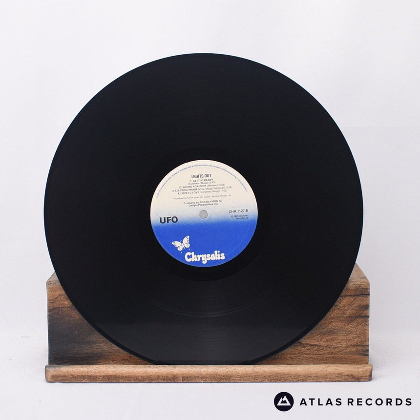 UFO - Lights Out - Reissue Second Press A B LP Vinyl Record - EX/NM