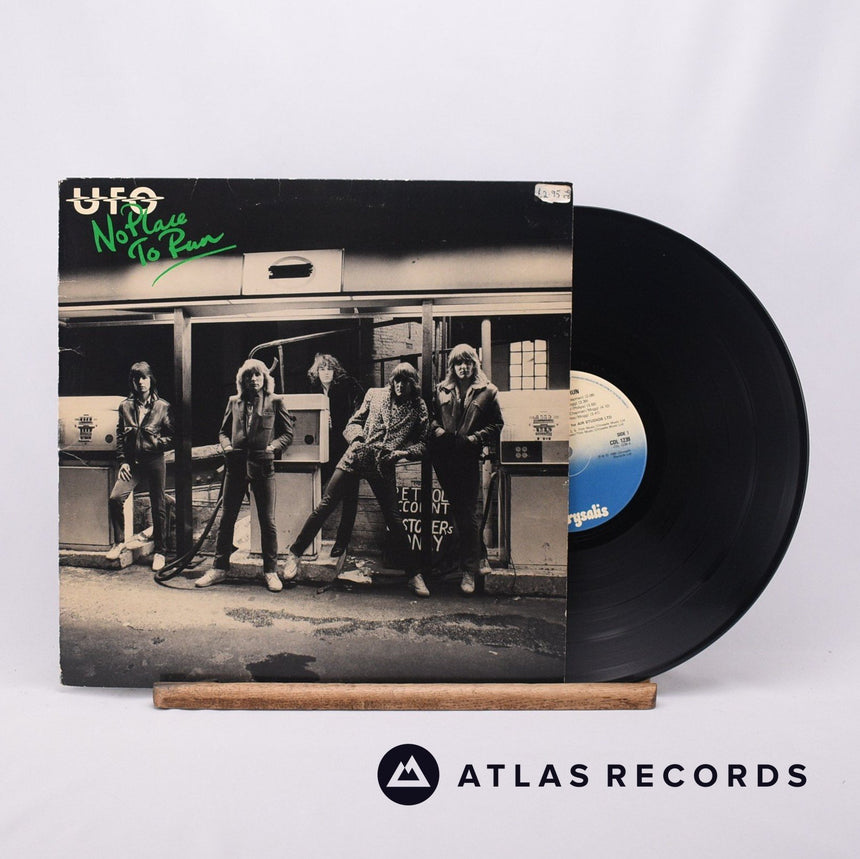 UFO No Place To Run LP Vinyl Record - Front Cover & Record