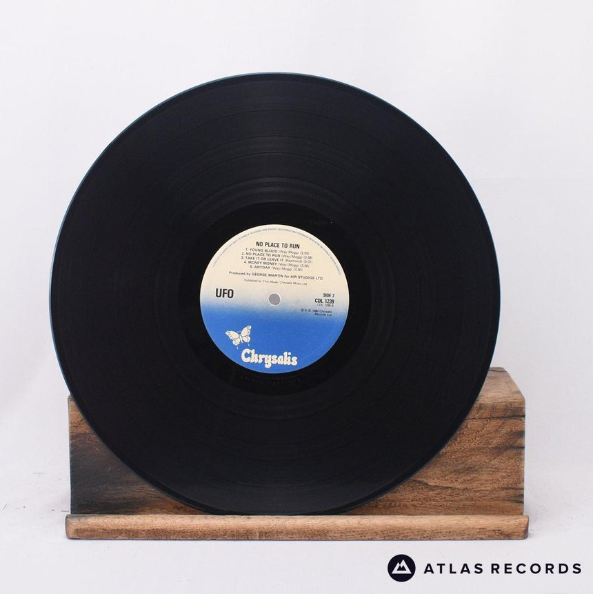 UFO - No Place To Run - Red Title LP Vinyl Record - EX/VG+