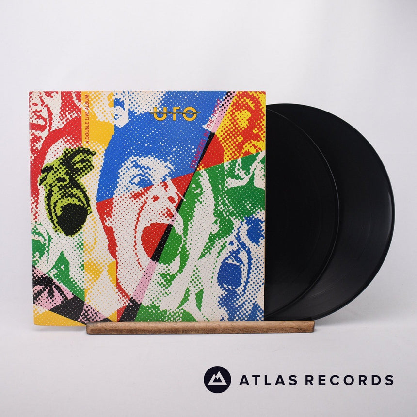 UFO Strangers In The Night 2 x LP Vinyl Record - Front Cover & Record