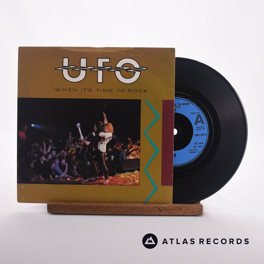 UFO When It's Time To Rock 7" Vinyl Record - Front Cover & Record