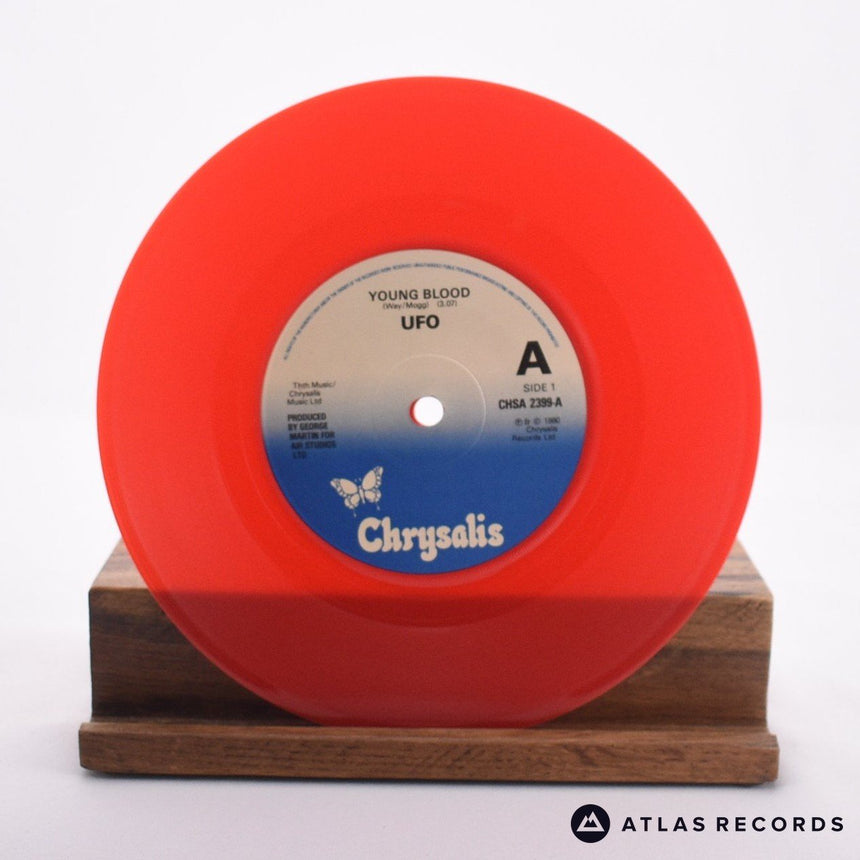 UFO - Young Blood - Red 7" Vinyl Record - EX/VG+