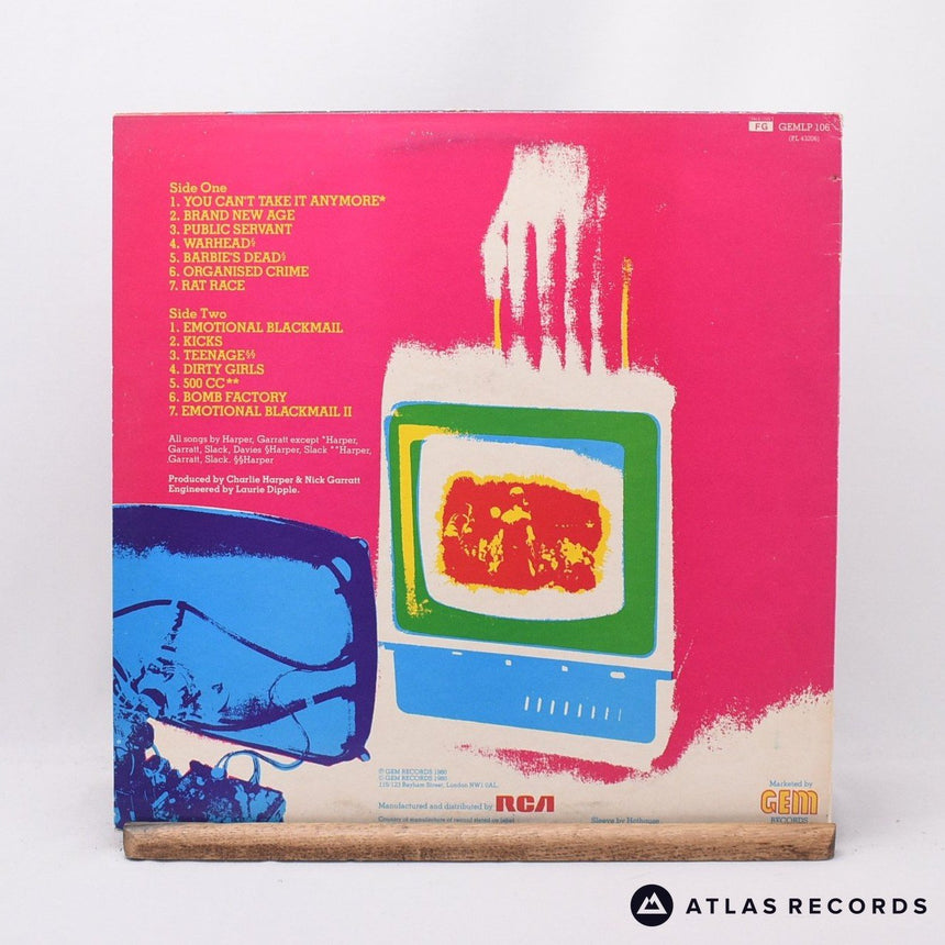 UK Subs - Brand New Age - A-1 B-1 LP Vinyl Record - VG+/EX