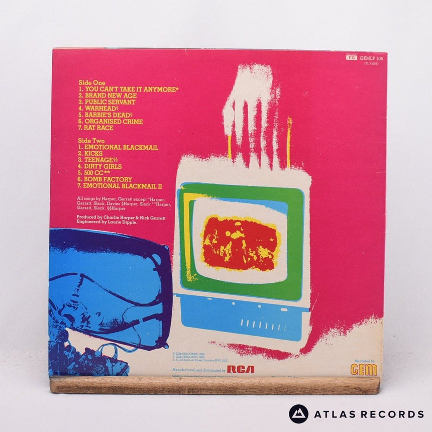 UK Subs - Brand New Age - Bilbo A-1 B-1 LP Vinyl Record - EX/EX