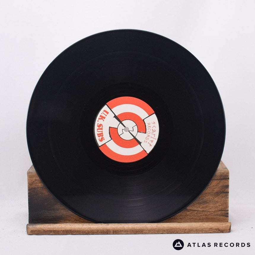 UK Subs - Flood Of Lies - Mpo Repress LP Vinyl Record - VG+/EX