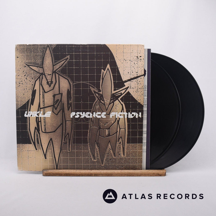 UNKLE Psyence Fiction 2 x LP Vinyl Record - Front Cover & Record