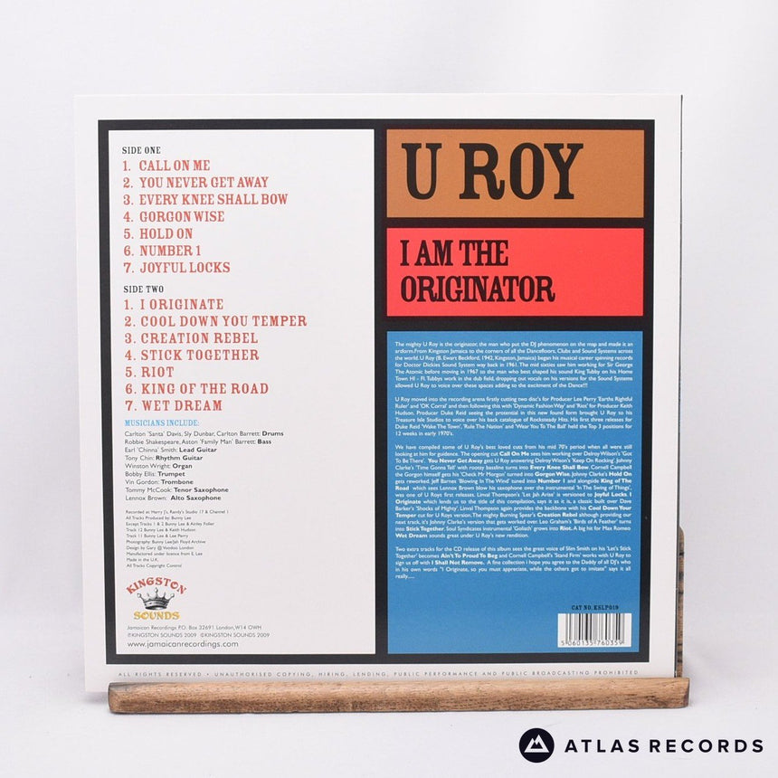 U-Roy - I Am The Originator - LP Vinyl Record - NM/EX
