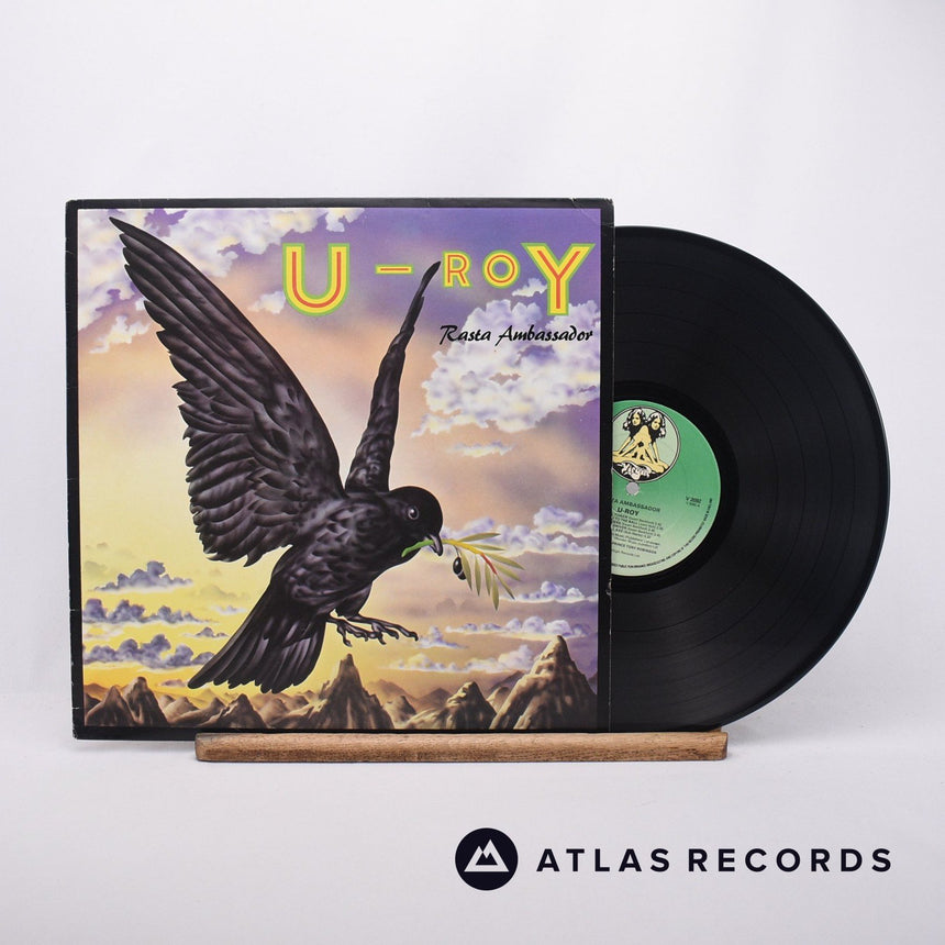 U-Roy Rasta Ambassador LP Vinyl Record - Front Cover & Record