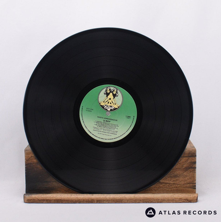 U-Roy - Rasta Ambassador - Porky LP Vinyl Record - EX/VG+