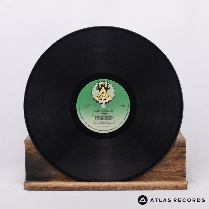 U-Roy - Rasta Ambassador - Porky LP Vinyl Record - EX/VG+