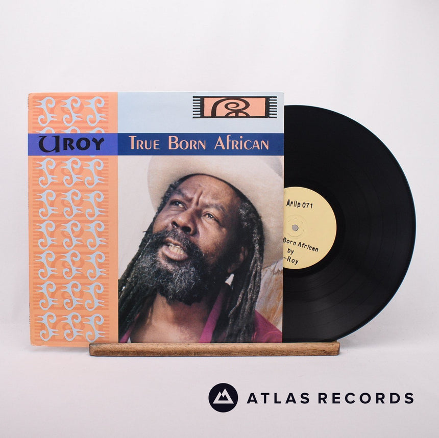 U-Roy True Born African LP Vinyl Record - Front Cover & Record