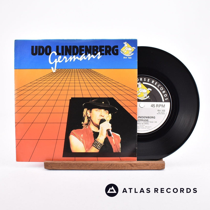 Udo Lindenberg Germans 7" Vinyl Record - Front Cover & Record