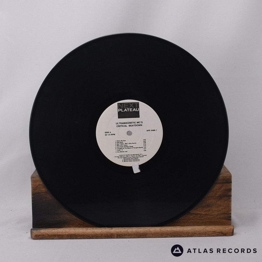 Ultramagnetic MC's - Critical Beatdown - Reissue Us LP Vinyl Record - EX/VG+