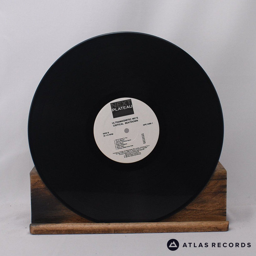 Ultramagnetic MC's - Critical Beatdown - Reissue Us LP Vinyl Record - EX/VG+