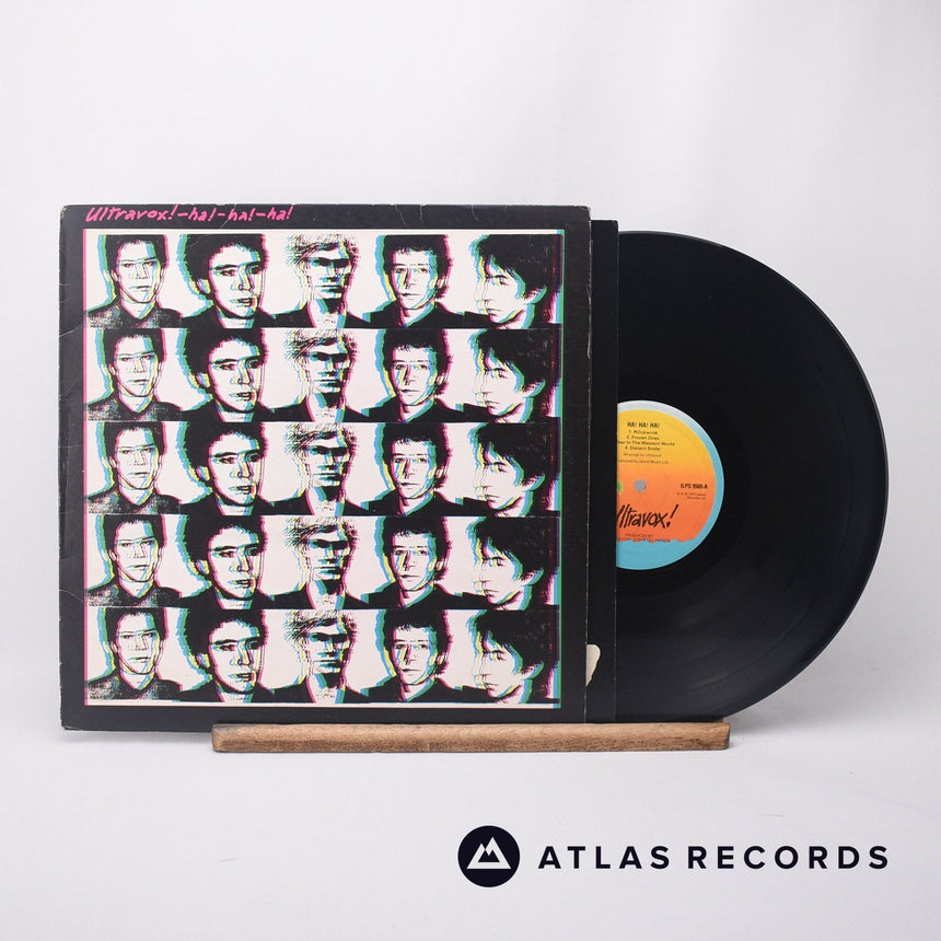 Ultravox - Ha!-Ha!-Ha! - Insert LP Vinyl Record - VG+/EX