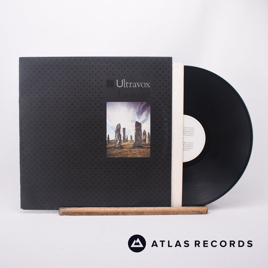 Ultravox Lament LP Vinyl Record - Front Cover & Record