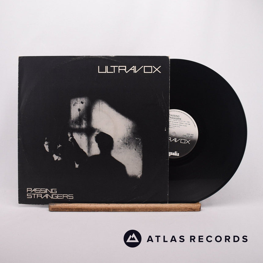 Ultravox Passing Strangers 12" Vinyl Record - Front Cover & Record