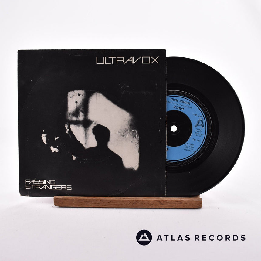 Ultravox Passing Strangers 7" Vinyl Record - Front Cover & Record