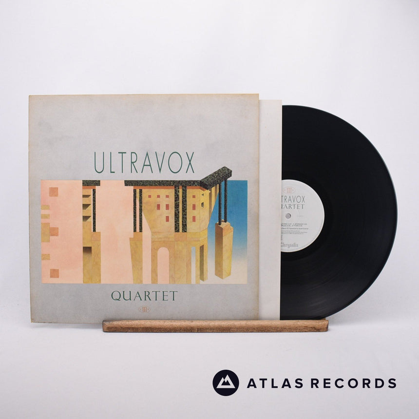 Ultravox Quartet LP Vinyl Record - Front Cover & Record