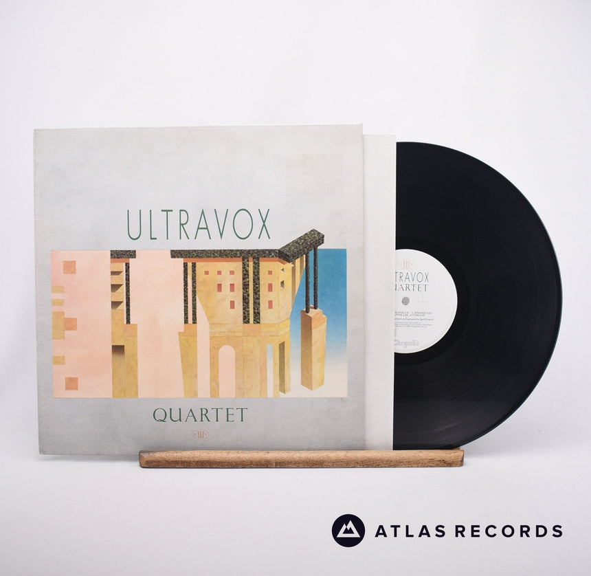 Ultravox Quartet LP Vinyl Record - Front Cover & Record