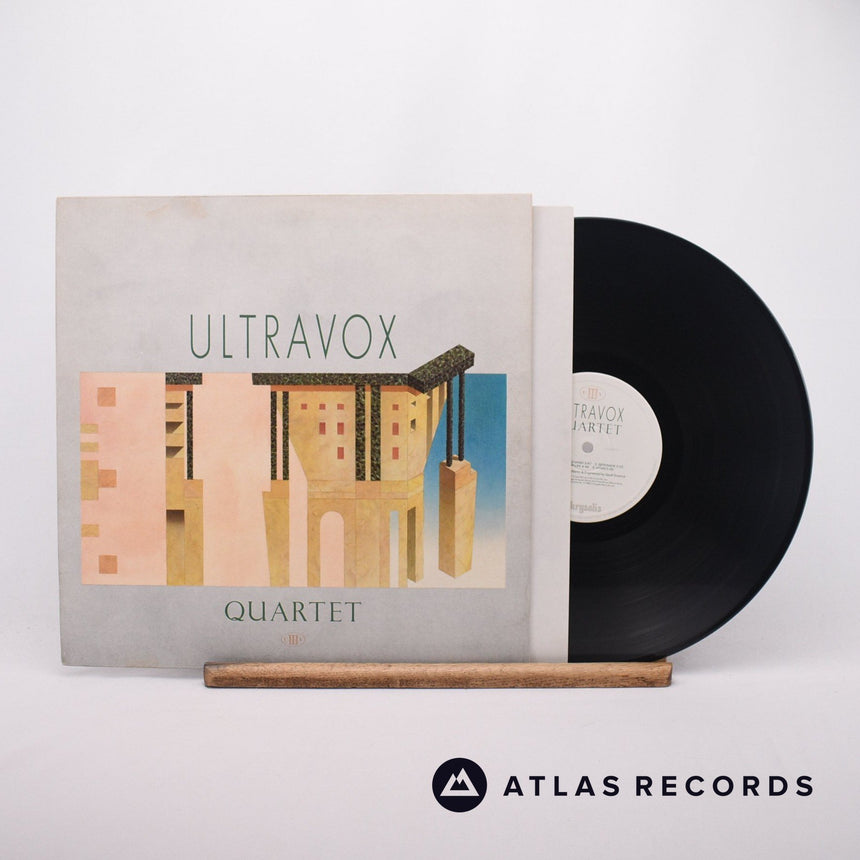 Ultravox Quartet LP Vinyl Record - Front Cover & Record