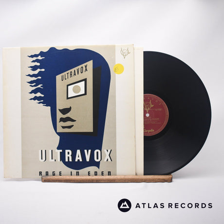 Ultravox Rage In Eden LP Vinyl Record - Front Cover & Record