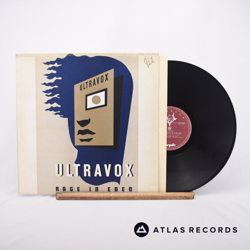 Ultravox Rage In Eden LP Vinyl Record - Front Cover & Record