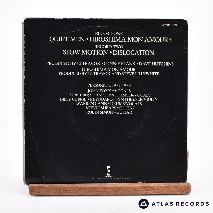 Ultravox - Slow Motion - Embossed Sleeve 2 x 7" Vinyl Record - VG+/VG+