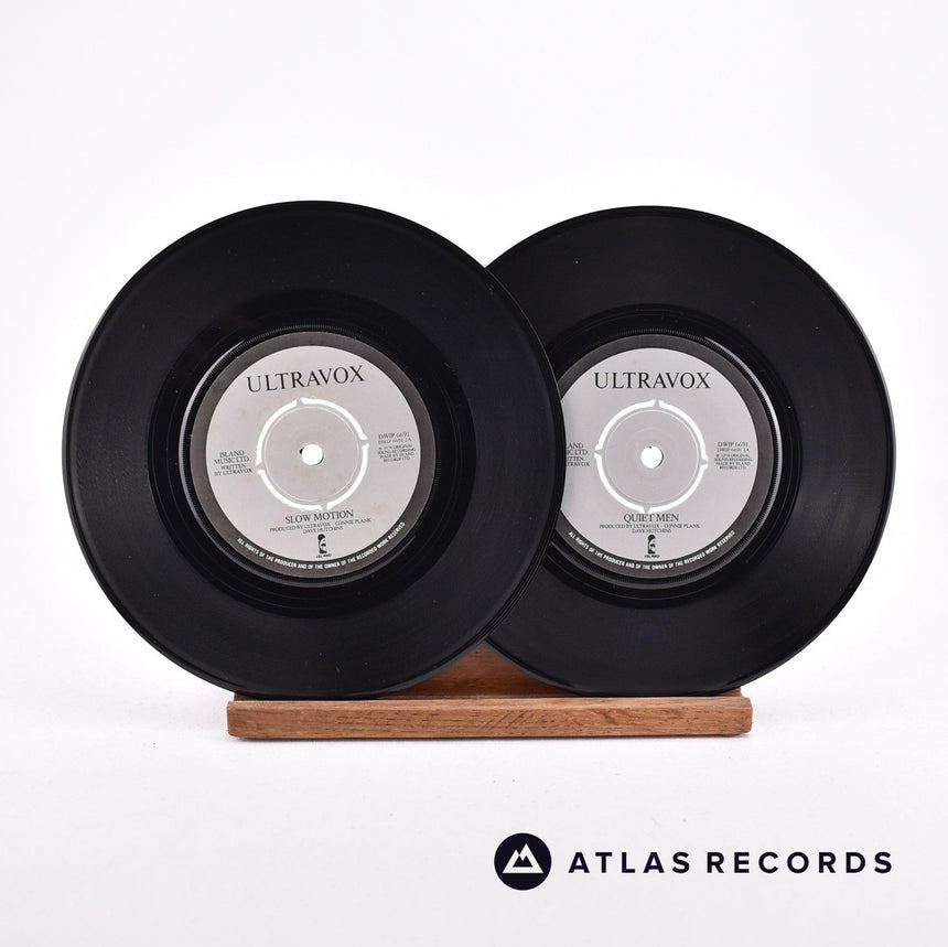 Ultravox - Slow Motion - Embossed Sleeve 2 x 7" Vinyl Record - VG+/VG+