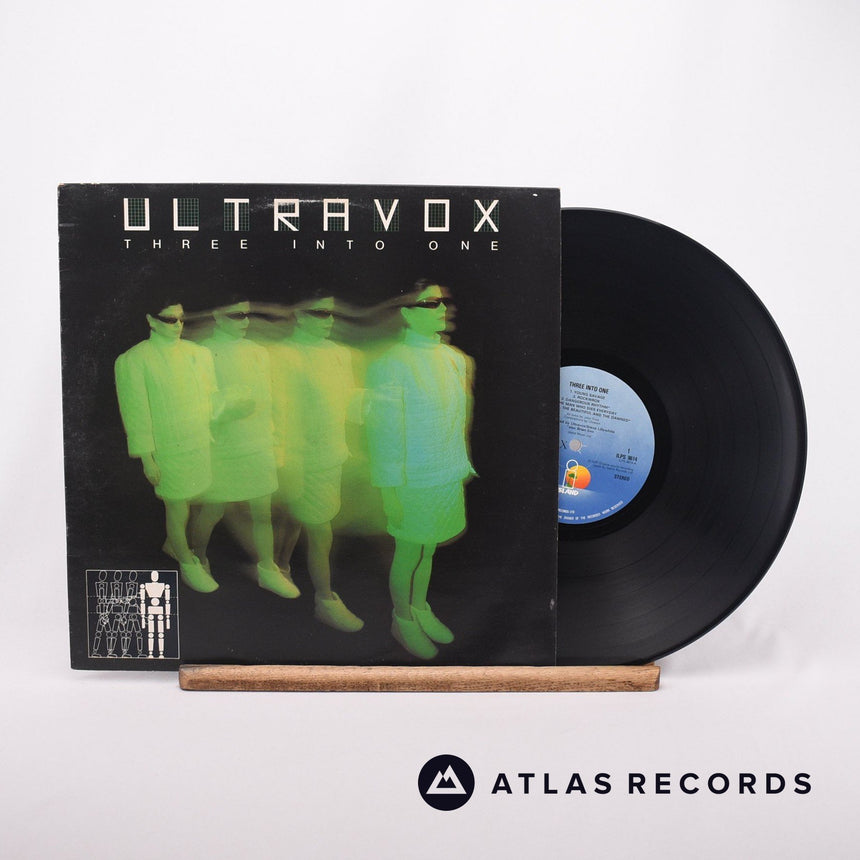 Ultravox Three Into One LP Vinyl Record - Front Cover & Record