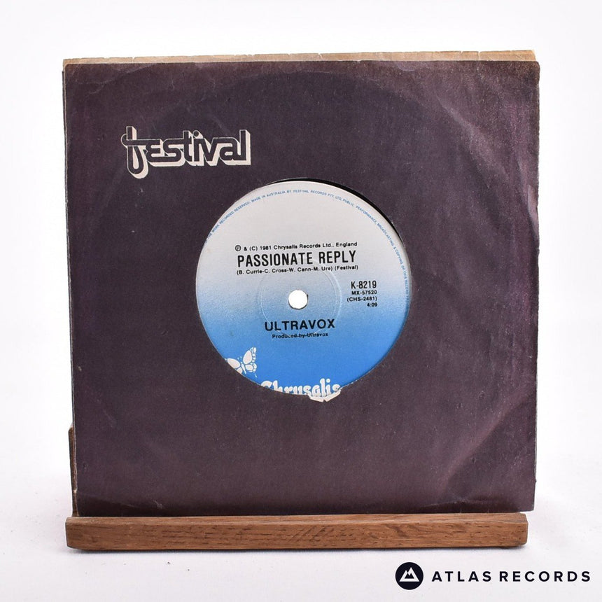 Ultravox - Vienna - Australia 7" Vinyl Record - EX/EX