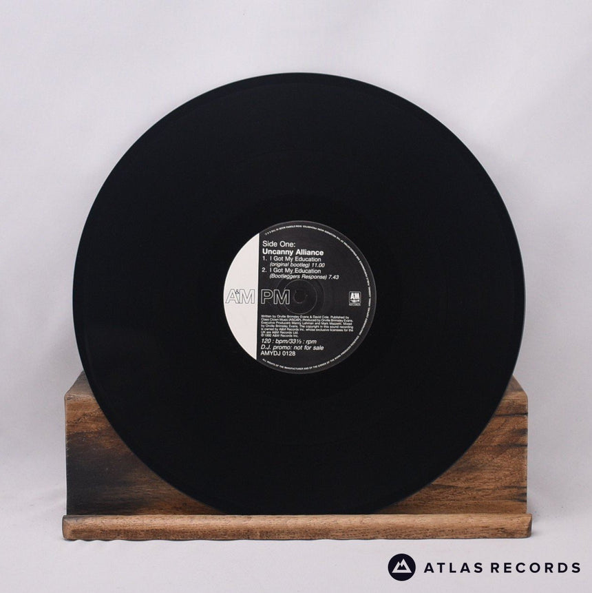 Uncanny Alliance - I Got My Education - Promo 12" Vinyl Record - VG+/VG+